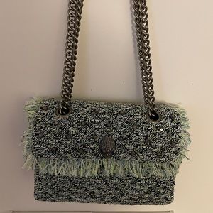 Kurt Geiger tweed large bag